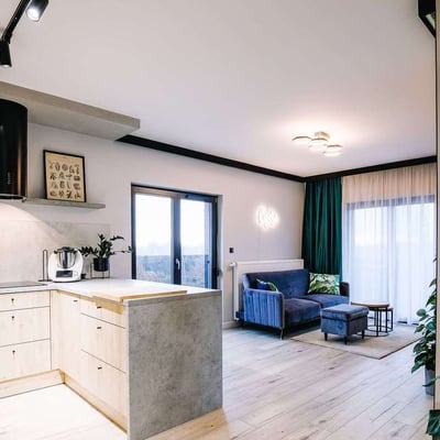 Miete einer modernen 2-Zimmer-Wohnung, 48 m², Tarnogaj, Breslau, Polen